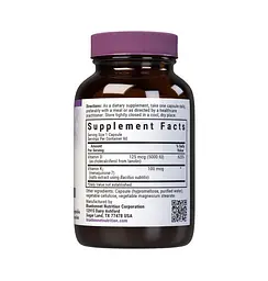 Вітамін D3 та K2 Bluebonnet Nutrition Vitamin D3 & K2, 60 вегакапсул - мініатюра 2