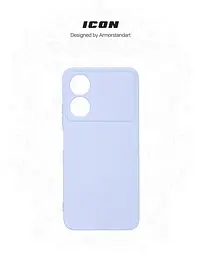 Чехол ArmorStandart ICON для ZTE Blade A34 Camera cover Lavender (ARM78959) - мініатюра 3