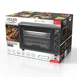 Електрична конвекційна духовка Adler AD 6023 26 л - мініатюра 8
