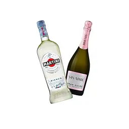 Коктейль Martini Royal (набір інгредієнтів) х10 на основі Martini Bianco - мініатюра 2