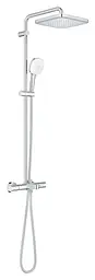 Душова система настінного монтажу з термостатом для ванни Grohe Tempesta System 250 Cube 26975001, Хром - мініатюра 2