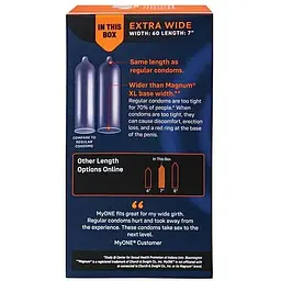 MyOne Extra Wide 60H 10 шт. - мініатюра 3
