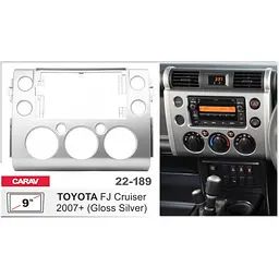 Перехідна рамка Toyota FJ Cruiser Carav 22-189 - мініатюра 4