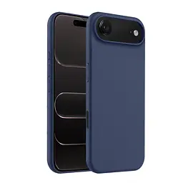 Чохол MAKE Apple iPhone 17 Air Silicone Deep Blue - мініатюра 3