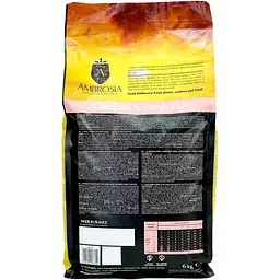 Сухий корм Ambrosia Grain Free для цуценят усіх порід з куркою та свіжою рибою 6 кг - мініатюра 2