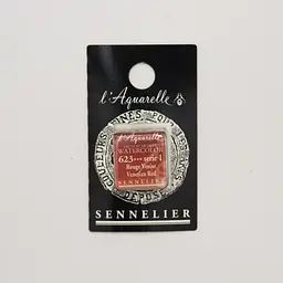 Акварельна фарба Sennelier, полукювета, S1, Венеціанський червоний (Venetian Red)