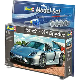Збірна модель Revell Автомобіль Porsche 918 Spyder рівень 4, масштаб 1:24, 129 деталей (RVL-67026) - мініатюра 2
