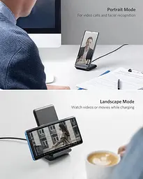 Бездротовий зарядний пристрій - підставка Anker power stand - мініатюра 3