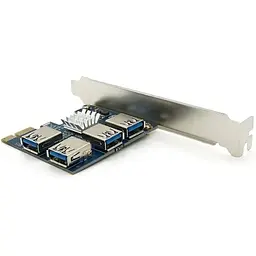 Контролер Voltronic PCI-Е => USB 3.0, 4 порта, 5Gbps, OEM