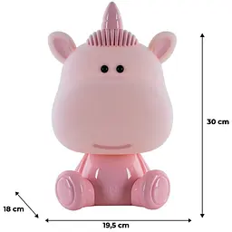 Світильник-нічник Kite LED з акумулятором Unicorn рожевий (K24-491-1-2) - мініатюра 5