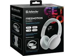 Навушники з мікрофоном Defender FreeMotion B480 White (63481) - мініатюра 7