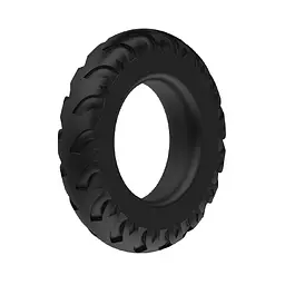Ерекційне кільце Titan Cock Ring чорне - мініатюра 7
