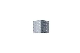 Кутник меблевий перфорований рівносторонній Apro 80 x 80 x 80 x 2 мм (в упаковці 5 шт.) - мініатюра 3