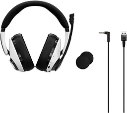 Навушники з мікрофоном Sennheiser EPOS H3 Hybrid Onyx Ghost White (1000891) - мініатюра 2