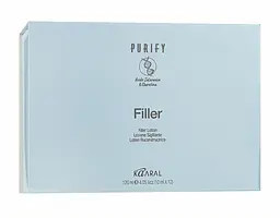 Лосьйон для волосся з кератином і гіалуроновою кислотою Kaaral Purify Filler Lotion 10 мл - мініатюра 2
