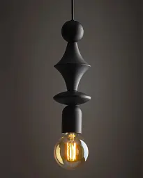 Підвісний світильник, люстра TK Lighting 10871 Tower E27 1x15W IP20 чорний - мініатюра 3