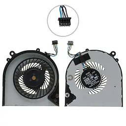 Вентилятор для ноутбука HP EliteBook 720 G3, 725 G3, 820 G3, 4pin (821691-001) (Кулер)