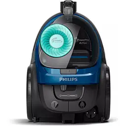 Пилосос Philips 5000 Series 900 Вт контейнерний чорно-синій (FC9557/09) - мініатюра 3