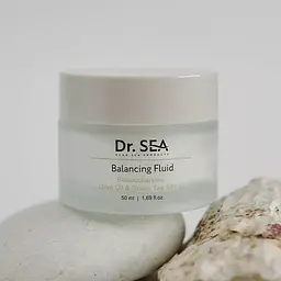 Ніжний крем-флюїд для обличчя Dr. Sea з комплексом біосахаридів, оливковою олією та зеленим чаєм SPF15, 50 мл (20677) - мініатюра 5