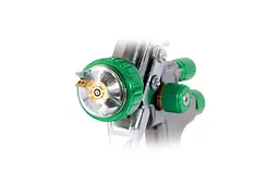 Фарбопульт пневматичний лакофарбовий LVLP Intertool верхній бак 600 мл x 1.3 мм PT-0132 - мініатюра 4