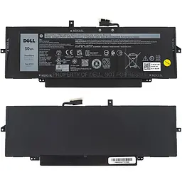 Батарея для ноутбука Dell 05Y3T9 (Latitude 9330) 11.55V 50W Чорний - мініатюра 2