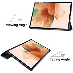 Чохол-книжка BeCover Smart Case для Samsung Galaxy Tab S7 FE 12.4 SM-T730/SM-T735/S8 Plus 5G SM-X800/SM-X806 Deep Blue (706700) - мініатюра 3
