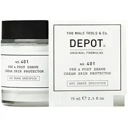 Крем до та після гоління Depot 401 захисний 75 мл