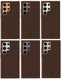 Протиударний оригінальний шкіряний чохол для Samsung Galaxy S24 Ultra Incipio Protective Leather Case Brown - мініатюра 6
