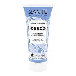 Vegan Аромагель для душу Breathe Пачулі та Боби Тонка SANTE 200 мл
