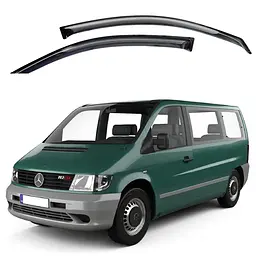 Дефлектори вікон для Mercedes-Benz Vito (W638) 1996-2003 на скотчі (Acrylic) AMM30206