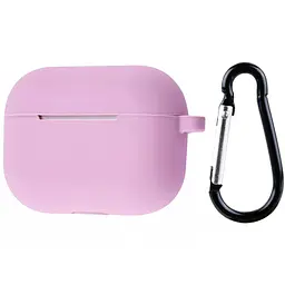 Силіконовий футляр для навушників AirPods Pro 2 / Pro Бузковий / Lilac