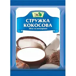 Кокосова стружка ЭКО 40г біла