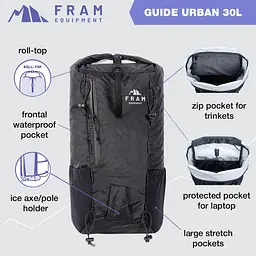 Рюкзак Fram Guide Urban 30 L Black (1044-id_6981) - мініатюра 9