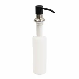 Дозатор миючого засобу Platinum Brushed SA001 Карбон, Чорний