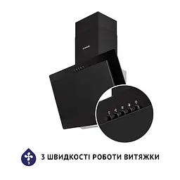Витяжка декоративна похила Minola HDN 6124 BL LED - мініатюра 6