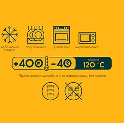 Контейнер Ecomo Wave Box круглий 1000 мл (3CC100-4H) - мініатюра 2