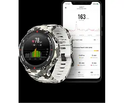 Смарт-годинник Amazfit T-Rex Camo Green - мініатюра 3