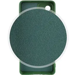 Чохол Silicone Cover Lakshmi Full Camera A для Samsung Galaxy A54 5G Зелений / Dark Green, Full camera - мініатюра 3