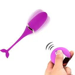 Віброяйце B - Series Lyla Vibratong Egg 15.3 см (фіолетовий) - мініатюра 7