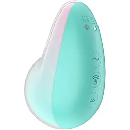 Вакуумний стимулятор з вібрацією Satisfyer Pixie Dust Mint/Pink - мініатюра 4