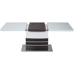 Стіл GT Racer KY8105 (160-200*80*76) White/Wooden - мініатюра 7