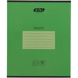 Упаковка зошитів ZiBi Monochrome 12 аркушів в косу лінію 25 шт. (ZB25.1750C) - мініатюра 2