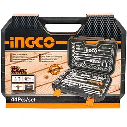 Набір торцевих головок Ingco Industrial 1/4" та 1/2" 44 предмети (HKTS42441) - мініатюра 7