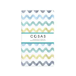 Набір простирадло на резинці Cosas Wave & Starfall 60х120х12 см (SetSheet_WaveColor_StarFallGrey_120x60) - мініатюра 4