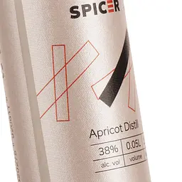 Бренді Spicer Абрикос 38% 0.05 л - мініатюра 4
