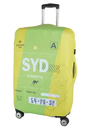 Чохол для валізи Airtex 337/SYD різнокольоровий розмір середній M