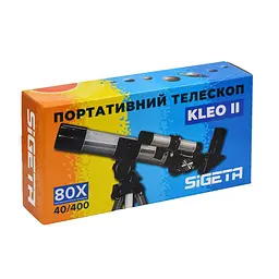 Телескоп дитячий SIGETA Kleo II 40/400 AZ (65343) - мініатюра 7