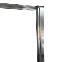 Шторки скляні на ванну Koer SR BS05-90x140-TR-01 прозоре скло Easy Clean 6 мм, хром KR5372, Універсальна, прозорий, хром - мініатюра 7