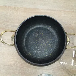 Каструля OMS 3141-IND-20-2,5 л-Gold 20 см 2.5 л золотиста - мініатюра 3