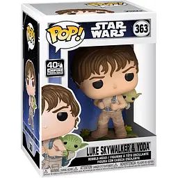 Фігурка Funko Pop! Star Wars: Люк с Йодой (46768) [118040] - мініатюра 4
